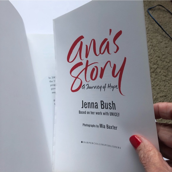 Ana’s Story, A Journey of Hope, Book by Jenna Bush Based on her Work With UNICEF - Picture 9 of 12